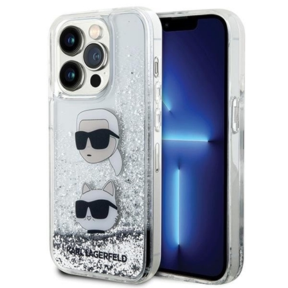 Picture of Karl Lagerfeld KLHCP14LLDHKCNS Back Case for Apple iPhone 14 Pro