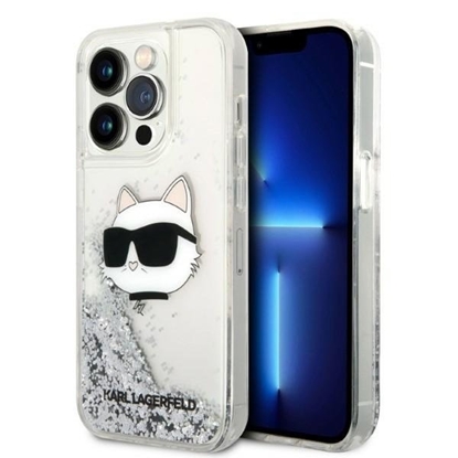 Picture of Karl Lagerfeld KLHCP14LLNCHCS Back Case for Apple iPhone 14 Pro