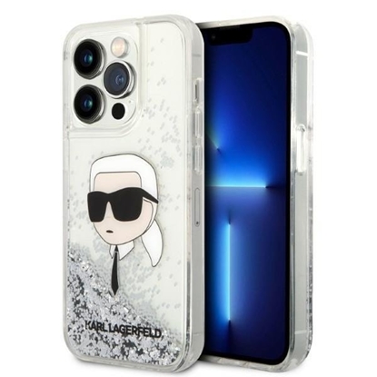Picture of Karl Lagerfeld KLHCP14LLNKHCH Back Case for Apple iPhone 14 Pro