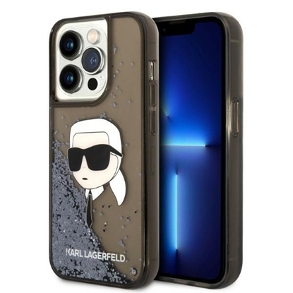 Picture of Karl Lagerfeld KLHCP14LLNKHCK Back Case for Apple iPhone 14 Pro