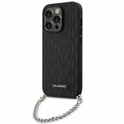Attēls no Karl Lagerfeld KLHCP14LSACKLHPK Back Case for Apple iPhone 14 Pro
