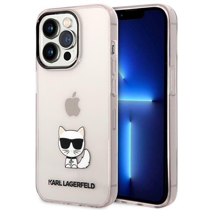 Picture of Karl Lagerfeld KLHCP14XCTTRI Back Case for Apple iPhone 14 Pro Max