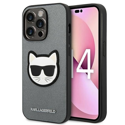 Picture of Karl Lagerfeld KLHCP14XSAPCHG Back Case for Apple iPhone 14 Pro Max