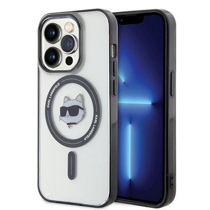Изображение Karl Lagerfeld KLHMP15LHCHNOTK Back Case for Apple iPhone 15 Pro