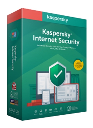 Attēls no Kaspersky Internet Security 2020 Antivirus security 3 license(s)