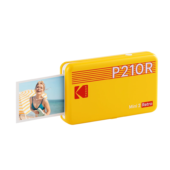 Picture of Kodak Mini 2 Retro Instant Photo Printer Yellow