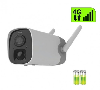 Изображение Kompakta 4G videonovērošanas kamera ar iebūvētiem akumulatoriem, 2MPix, Mikrofons un Skaļrunis