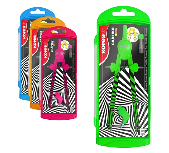 Picture of Cirkulis KORES Grafiko Neon, ar svina serdeņiem