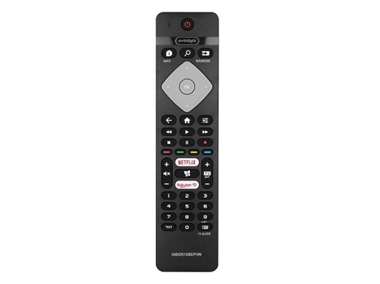 Picture of Lamex LXP398GR10 TV remote control PHILIPS LCD/LED 398GR10BEPHN AMBILIGHT, SMART, NETFLIX, RAKUTEN