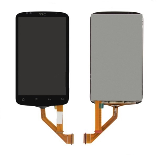 Picture of LCD ekrāns ar skarienjutigu ekranu priekš HTC Desire S S510e Black