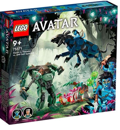 Изображение LEGO Avatar 75571   Neytiri & Thanator vs Quaritch in the MPA