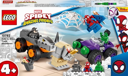 Изображение LEGO Spider-Man 10782 Hulk vs. Rhino Truck Showdown