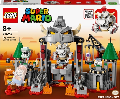 Attēls no LEGO Super Mario 71423 Dry Bowser Castle Battle
