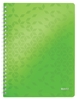 Picture of Leitz 46380054 writing notebook A4 80 sheets Green