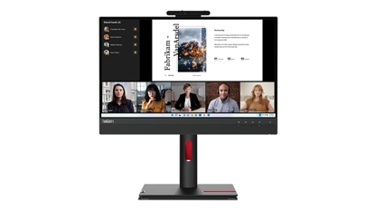 Изображение Lenovo ThinkCentre Tiny-In-One 22 computer monitor 54.6 cm (21.5") 1920 x 1080 pixels Full HD LED Touchscreen Black