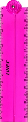 Изображение Lineāls LINEX Folden 15/30 cm, rozā