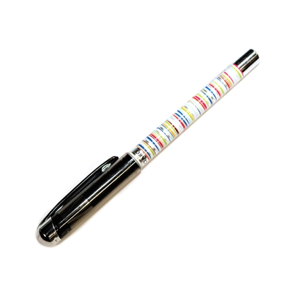Изображение Lodīšu pildspalva CLARO JAZZ 0.7 mm krāsains korpuss, melna tinte, 1 gab/blisterī
