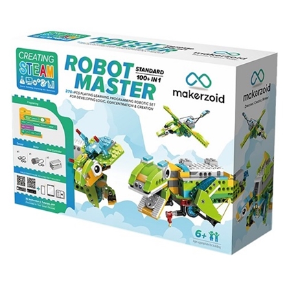 Attēls no MAKERZOID Robot Master Standard Programmable Toys Building Kit 100in1