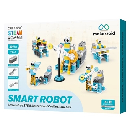 Attēls no MAKERZOID Smart Robot Building Block Kit 72in1