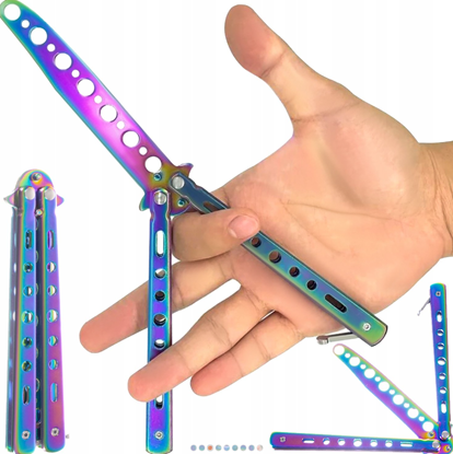 Picture of Malatec Butterfly knife for training