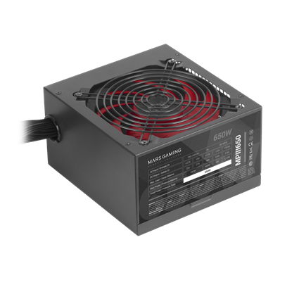 Picture of Mars Gaming MPIII650 Power Supply ATX 650W