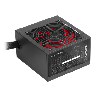 Picture of Mars Gaming MPIII850 Power Supply ATX 850W
