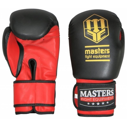 Изображение Masters boksa cimdi – RPU-3 0140-1002 - 12 oz+czerwony