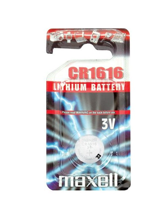 Picture of Maxell CR1616 baterijas blistera iepakojums 3V (1 gab.)