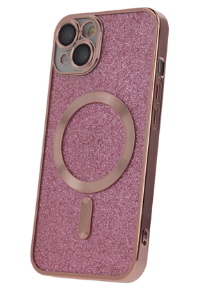Attēls no Mocco Glitter Chrome MagSafe Case for Apple iPhone 15