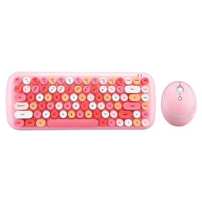 Attēls no MOFII Candy Wireless keyboard + Mouse USB