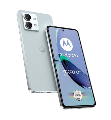 Attēls no Motorola Moto G84 PAYM0005PL smartphone 16.6 cm (6.55") Dual SIM Android 13 5G USB Type-C 12 GB 256 GB 5000 mAh Blue