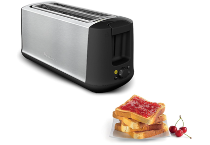 Picture of Moulinex LS342D10 toaster 7 2 slice(s) 1700 W Stainless steel