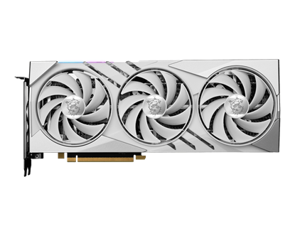 Изображение MSI GeForce RTX 4060 Ti GAMING X SLIM WHITE 16G NVIDIA 16 GB GDDR6