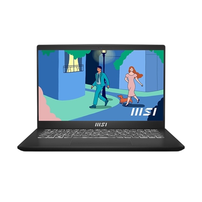 Picture of MSI Modern 14 C12MO-868PL Laptop 35.6 cm (14") Full HD Intel® Core™ i5-1235U 16 GB DDR4-SDRAM 512 GB SSD Wi-Fi 6 (802.11ax) Windows 11 Home Black