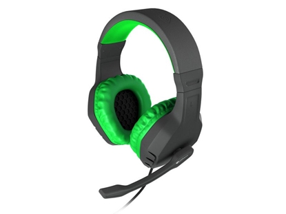 Изображение Natec Genesis Argon 200 Gaming Headphones With Microphone Black-Green