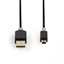 Attēls no NEDIS CCBP60300AT20 Cable USB 2.0 | USB-A Male | USB Mini-B 5 pin Male | 480 Mbps | 2.0