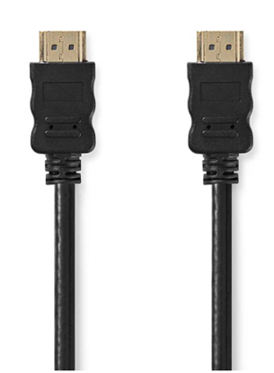 Attēls no Nedis CVGT34000BK10 Ethernet High Speed - Cable HDMI ™ to HDMI ™ 1m