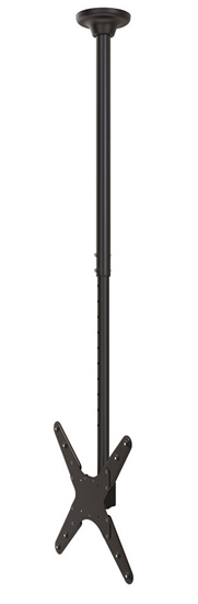 Picture of NEWSTAR FLAT SCREEN CEILING MOUNT (HEIGHT: 106-156 CM) 32-75� BLACK