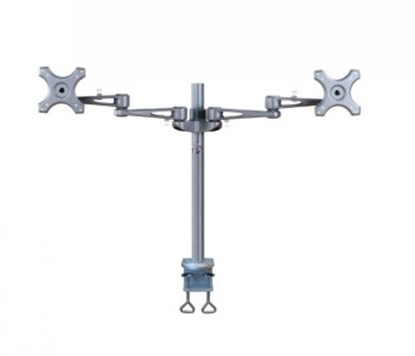 Picture of NEWSTAR FLAT SCREEN DESK MOUNT (CLAMP)  10-27" SILVER