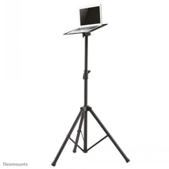 Picture of NEWSTAR FLAT SCREEN / LAPTOP FLOOR STAND - (HEIGHT: 108-178 CM) 10-32" BLACK