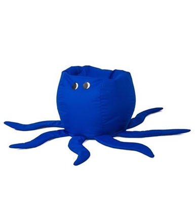 Изображение Octopus blue Sako bag pouffe L 80 x 80 cm