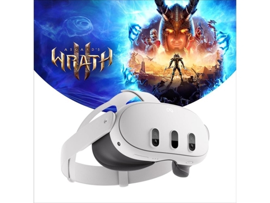 Picture of Oculus Meta Quest 3 Virtual reality system, 128GB, White, Asgard's Wrath 2 bundle