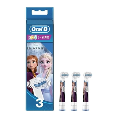 Изображение Oral-B | Refill Frozen | Toothbrush Replacement | Heads | For kids | Number of brush heads included 3 | Number of teeth brushing modes Does not apply | White