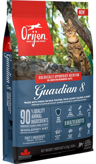 Изображение ORIJEN Guardian 8 - dry cat food - 4,5 kg