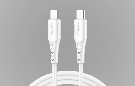 Изображение P05 Cable USB-C to USB-C 60W PD 1m white