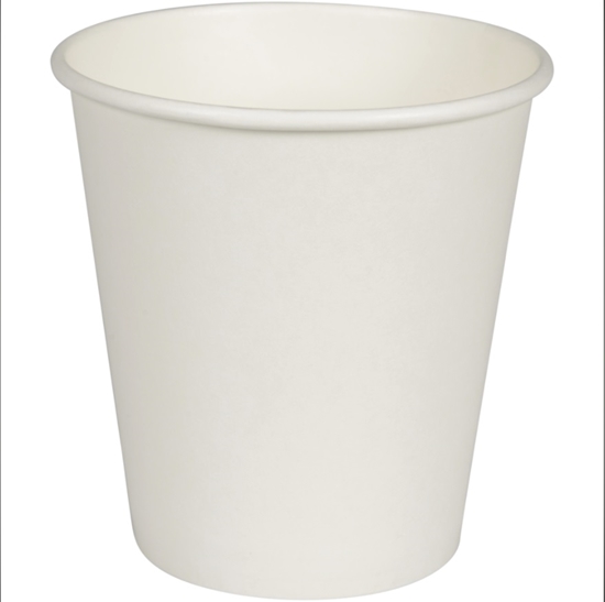 Изображение Papīra glāzes ABENA Gastro, 9,5cm, Ø9cm, 300ml, balti, PE, 10 oz, 0.516kg, 50gab