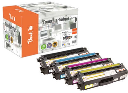 Attēls no Peach PT798 toner cartridge 4 pc(s) Compatible Black, Cyan, Magenta, Yellow
