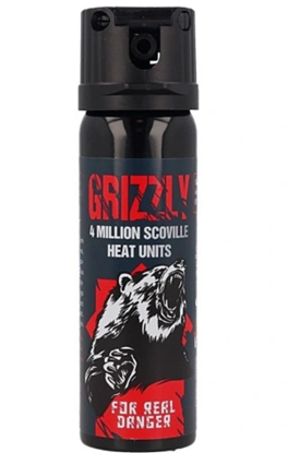 Attēls no Pepper spray Grizzly 4 million scoville heat units 63 ml- cone/cloud