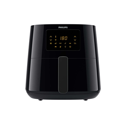Attēls no Philips Essential HD9280/70 fryer Single 6.2 L 2000 W Hot air fryer Black, Silver