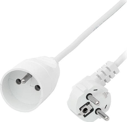 Picture of Plastrol PS-171/1,5 BIAY PRZEDUACZ Z JEDNOKROTNYM GNIAZDEM WTYCZKOWYM 2P+Z 10A - PS-171 / 1,5m